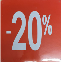 Cedulka KOCKA 24x24cm, -20%