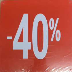 Cedulka KOCKA 24x24cm, -40%