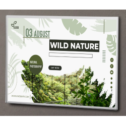 Akrylová kapsa A6 na šírku