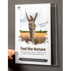 Akrylová kapsa A6 na výšku