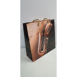 Darčeková vianočná taška, 17x17x6cm