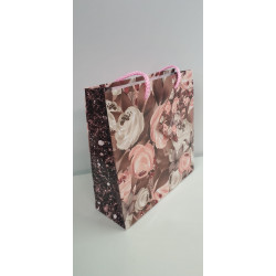 Darčeková vianočná taška, 17x17x6cm