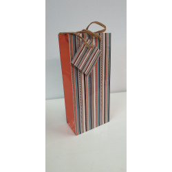 Darčeková papierová taška, 10x22x5,5cm