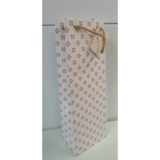 Darčeková papierová taška,  13x36x8,5cm