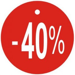 Visačky gulaté Ø45mm, -40%