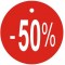 Visačky gulaté Ø45mm, -50%