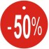 Visačky gulaté Ø45mm, -50%