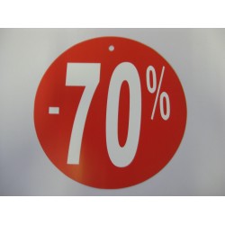 Cedulka gulatá Ø24cm.