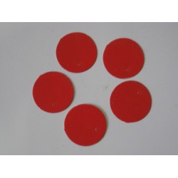 Visačky okrúhle s priemerom 30mm