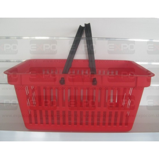Plastový nákupný košík s 2 držadlami