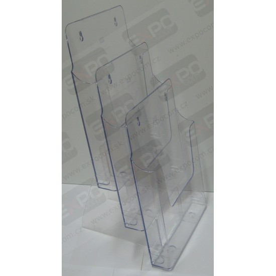 Acrylic 3-storey stand A4