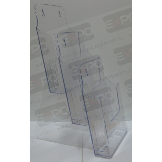 Akryl 3-poschodový stojan A5