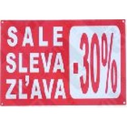 Cedulka hranatá 48x33cm