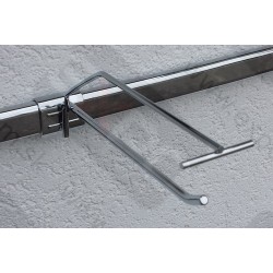 Hák jednoduchý s hrazdou 20cm