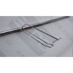 Hák dvojitý s hrazdou 30cm