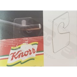 Plastový samolepiaci háčik