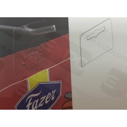 Plastový samolepiaci háčik